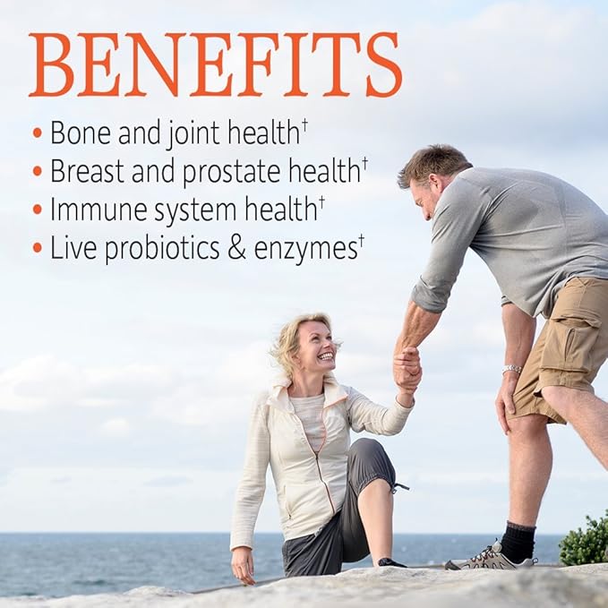 Garden of Life Probiotics for Men 50 Billion CFU 15 Strains + Vitamin D3 5000 IU Raw D3 60 Vegetarian Capsules