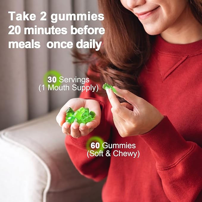 Soursop Graviola Gummies - Organic Soursop Leaves Extract, VC & Zn - for Digestive, Immune, Antioxidant & Energy Support - Non-GMO, 120 Gummies (2 Pack)