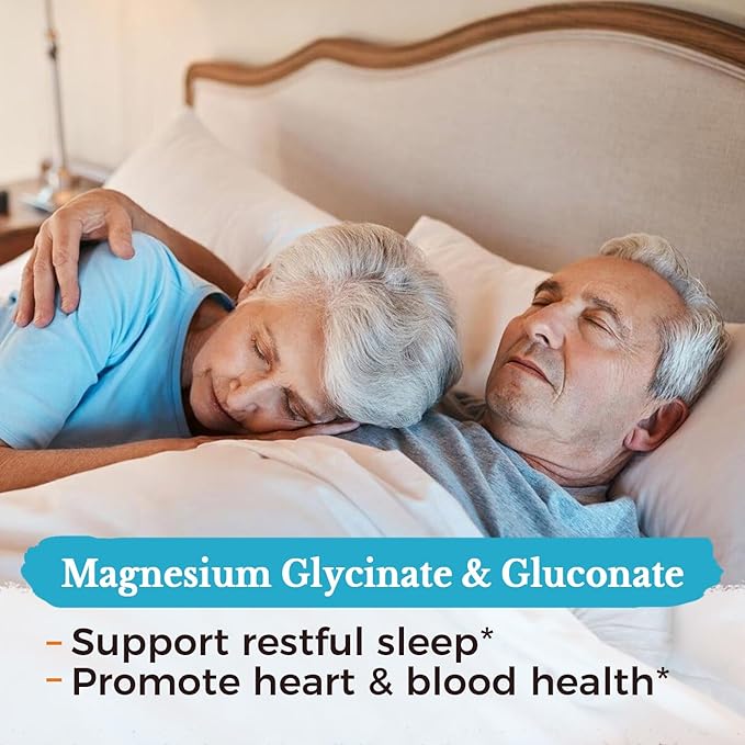 Vitalitown 6-In-1 Magnesium Complex 1160mg Per Serving, Magnesium Glycinate, Citrate, Carbonate, Aspartate, Gluconate & Lactate, High Absorption, Bone, Muscle, Sleep & Digestive Health, 120 Vegan Caps