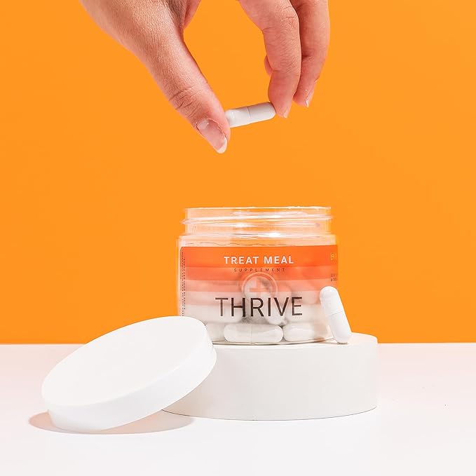 Le-Vel Thrive Plus - Treat Meal | Bloating Relief, Digestive Support | Premium Digestive Care, Health Supplement | White Kidney Bean Extract, Cinnamon Bark Extract, and Apple Cider Vinegar
