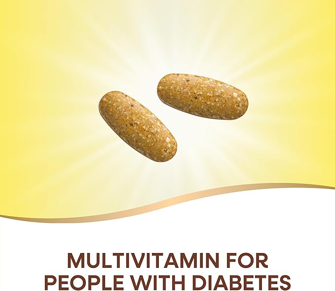 Nature's Way Completia Diabetic Multivitamin, Provides Essential Nutrients, with Alpha Lipoic Acid, Cinnamon, Fenugreek, Taurine, Lutein, High Potency B-Vitamins, 60 Tablets (Packaging May Vary)