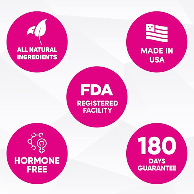 GleeFull Over 30 Hormone Support - Menopause Supplements for Women - Hormone Balance for Women - Hot Flash Relief - Menopause Support