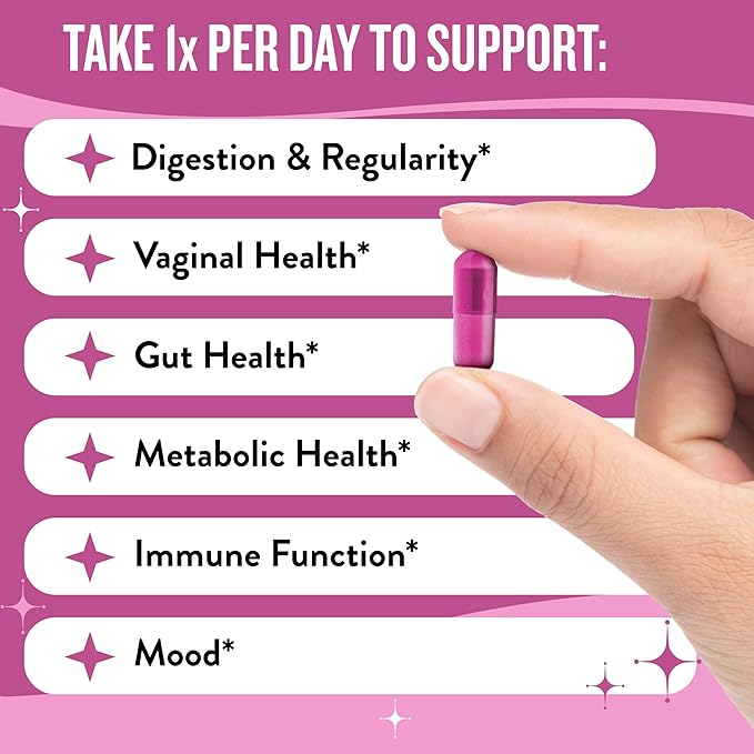 Legendairy Milk Hot Girl Ish™ - Daily Probiotics for Women with 50 Billion CFU - Women's Probiotic Supplement with 20 Probiotic Strains, Prebiotics & Postbiotic for Digestive, Gut & Immune Health