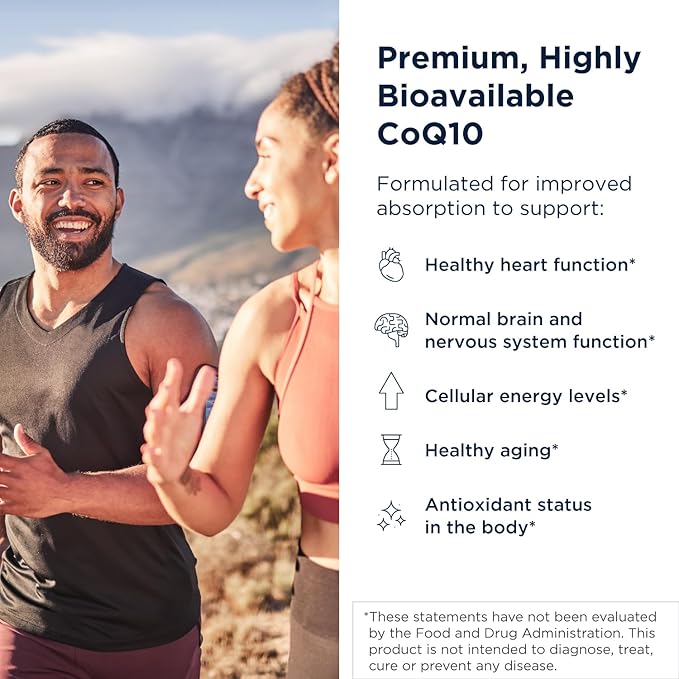 Designs for Health Q-Evail 100-100mg CoQ10 Highly Bioavailable Ubiquinone - Coenzyme Q10 with MCT + Mixed Tocopherols to Promote Superior Absorption - Non-GMO (60 Softgels)