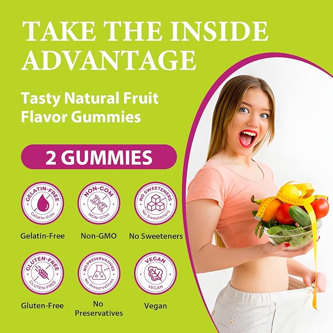 Apple Cider Vinegar Gummies, Keto ACV Gummies 2000MG for Cleanse & Detox, Max Strength ACV Keto Gummies with Green Tea, Raspberry, B12 and Probiotics for Metabolism & Digestive Health -2 Months Supply