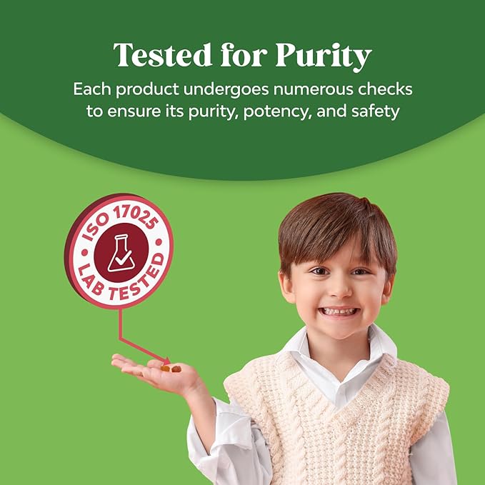 Plant Based Kids Multivitamin Gummies - Multivitamin for Kids Immunity Support Gummies with Vitamins A C D3 E B and Zinc Gelatin and Gluten Free Non-GMO Vitamins Gummy Formula 180ct