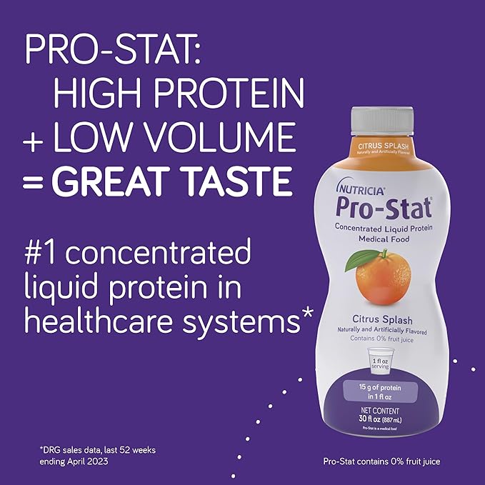 Pro-Stat Concentrated Liquid Protein Medical Food - Vanilla Flavor, 30 Fl Oz Bottle