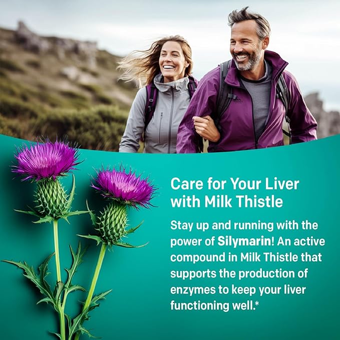 32-in-1 Liver Cleanse Detox & Repair with Milk Thistle and Silymarin, Artichoke Extract and Beetroot Powder for Liver Support with Active Liver Health Formula - 1426mg (90 ct, Pack of 3)