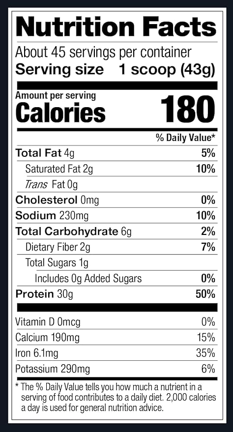 Vega Premium Sport Protein Peanut Butter Protein Powder, Vegan, Non GMO, Gluten Free Plant Based Protein Powder Drink Mix, NSF Certified for Sport, 4lb 4.1 oz