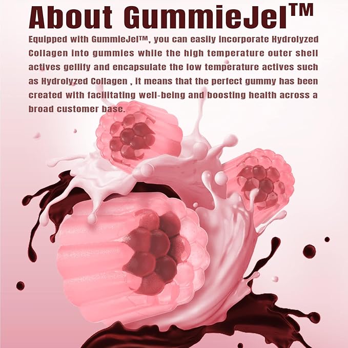 Collagen Gummies for Women Men, 800mg Hydrolyzed Collagen Peptides Gummies Multi Peptides Type I II III V & X, 2500mcg Biotin Keratin Vitamin D3 C E for Healthy Skin Hair Nails and Bone, 1 Pack