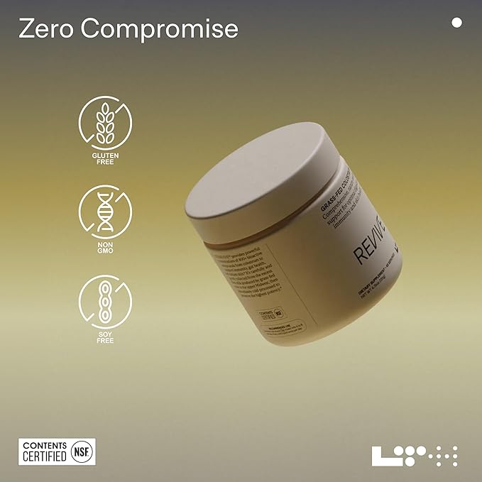 LTH Revive Grass-Fed Colostrum Powder - Premium Colostrum Supplement - Supports Digestion, Skin & Immune Health - Sourced from First-Milking Colostrum