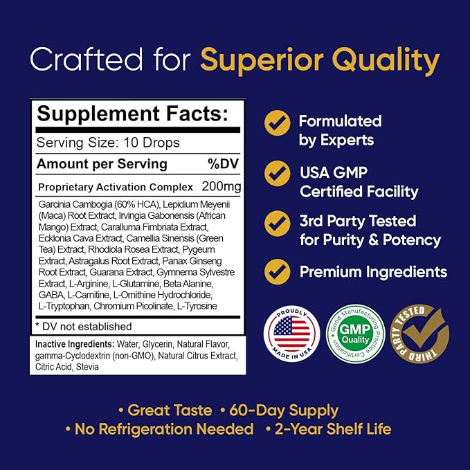 Complex ProMAX Premium Diet Drops 2 oz (2 Bottle Pack) - 60 Day Supply