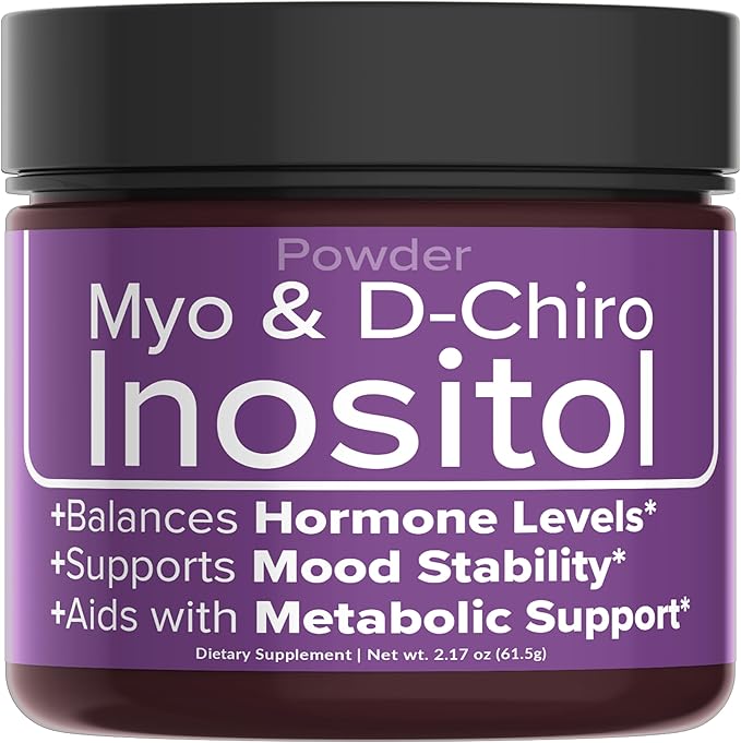 Intimate Rose Inositol Supplement for Women Powder - Myo-inositol & D-Chiro Inositol Powder - Hormonal Balance & Healthy Ovarian Function Support for Women - Ideal 40:1 Ratio - Made in USA