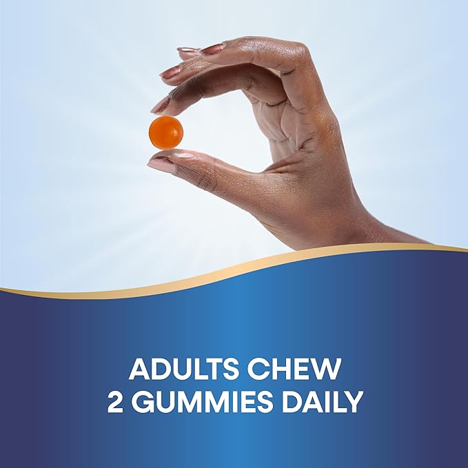 Nature's Way 3-in-1 Women’s Probiotic Gummies, Reduces Occasional Bloating*, Supports Digestive & Vaginal Health*, Clinically Studied Probiotic Strain, Gluten Free, Orange Flavored, 60 Gummies