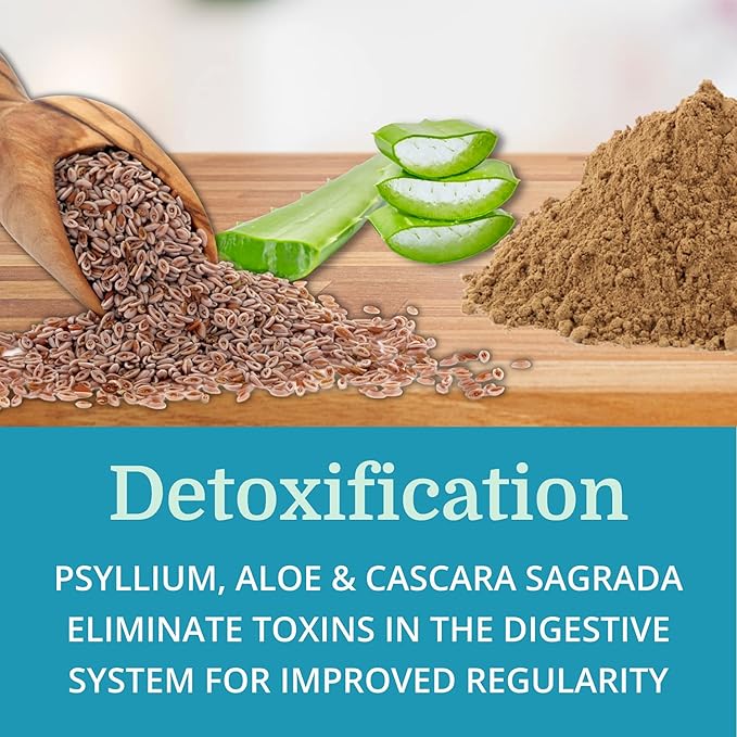 Alka•Cleanse (2 Pack) Best Process Alkaline — Herbal Detox Colon Cleanse & Digestive Distress Formula — Psyllium Husk, Probiotics, Enzymes & Herbs