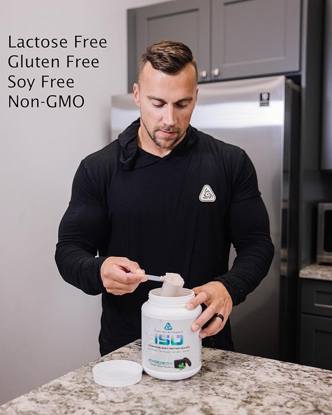 Core Nutritionals ISO, 100% Micro Filtered, Zero Artificial Fillers, 25g Whey Protein Isolate, 32 Servings (Vanilla Cake)