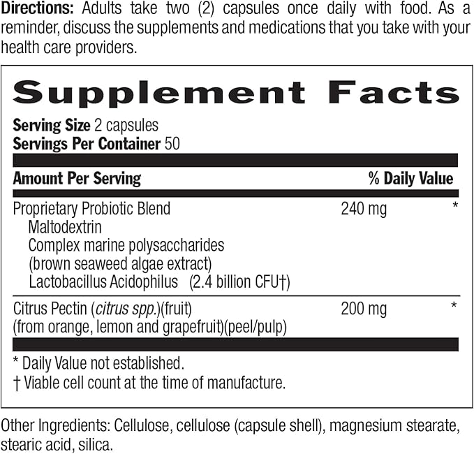 Country Life Acidophilus Probiotic Supplement for Women & Men - Free from Common Allergens - 2.4 Billion CFUs to Support Digestive Health - Dairy-Free, Non-GMO, 100 Vegan Capsules