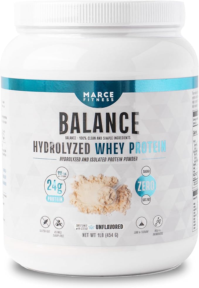Hydrolyzed Whey Protein byMarceFitness unflavored 1 Pound