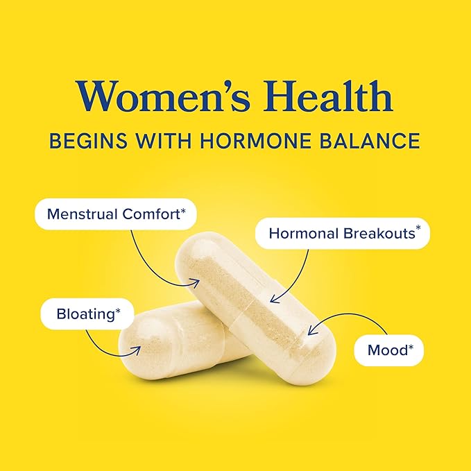 DIM Supplement 200 mg | Estrogen Balance for Women & Men | Hormonal Acne, Hormone Balance, Menopause & Antioxidant Support | Clean Label Project Certified, Vegan & Soy Free Diindolylmethane | 60 Ct.