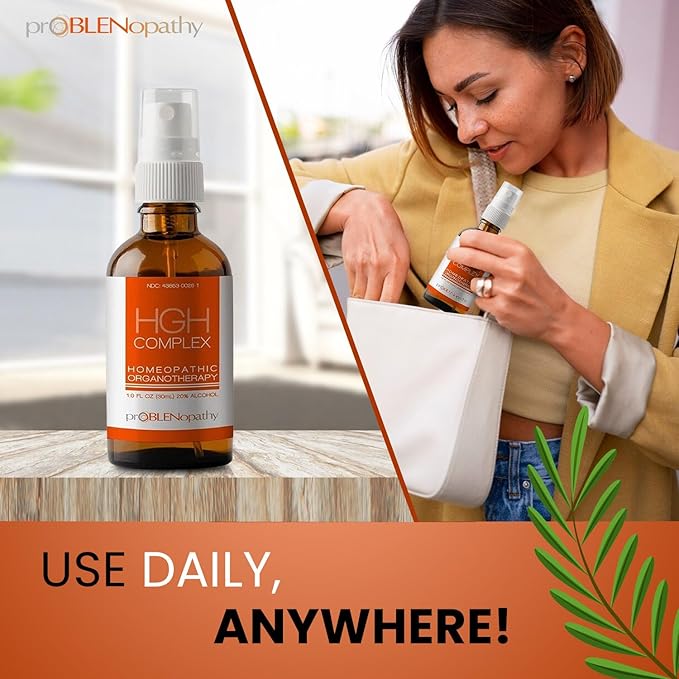 HGH Supplement for Men & Women Liquid Oral Spray 1 fl oz (30 ml) โ Rapid Absorption & Easy to Use - Muscles Growth & Recovery - Natural Human Growth Hormone Supplement - 30 Day Supply