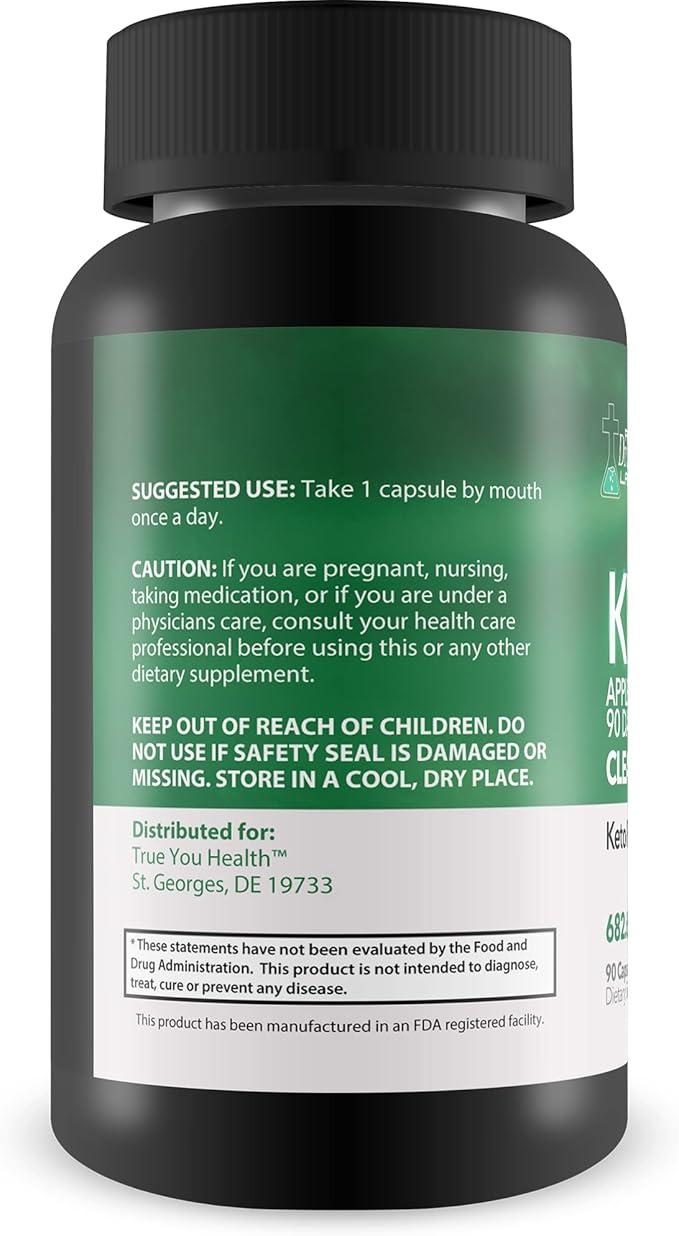 Pro Divinity Labs Keto + Apple Cider Vinegar 90 Day Supply Cleanse Capsules - Keto Friendly Body Cleanser to Promote Overall Health - Premium Antioxidant & Fiber Support for Digestive & Immune Health