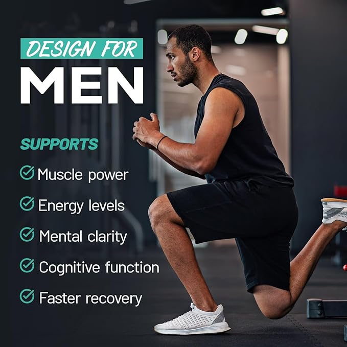 2000MG NAD+ Supplement for Men, Liposomal NAD+ for Cellular Energy, Brain, Muscle, Repair, 5-in-1 Formula NAD+, 99% Absorption, NAD+ Supplement Pure Organic, Made in USA, 90 Vegan Capsules