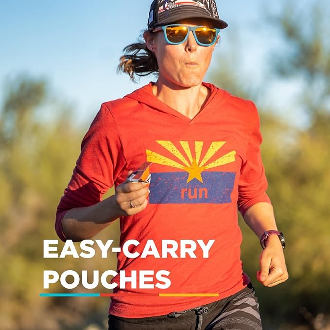 GU Energy Chews, Mixed Pack Energy Gummies with Electrolytes, Vegan, Gluten-Free, Kosher, Caffeine-Free, and Dairy-Free On-The-Go Energy for Any Workout, Caffeine - Free, 12 Bags (24 Servings Total)