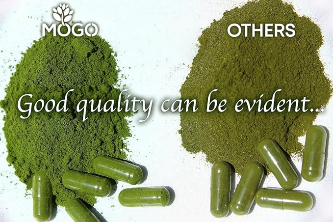 MOGO Organic Moringa Powder Capsules,180 Ct | Moringa Supplement for Energy, Immunity & Joint Health, Our Moringa Capsule Made with Pure Moringa Powder Organic,Vegan and Non GMO.
