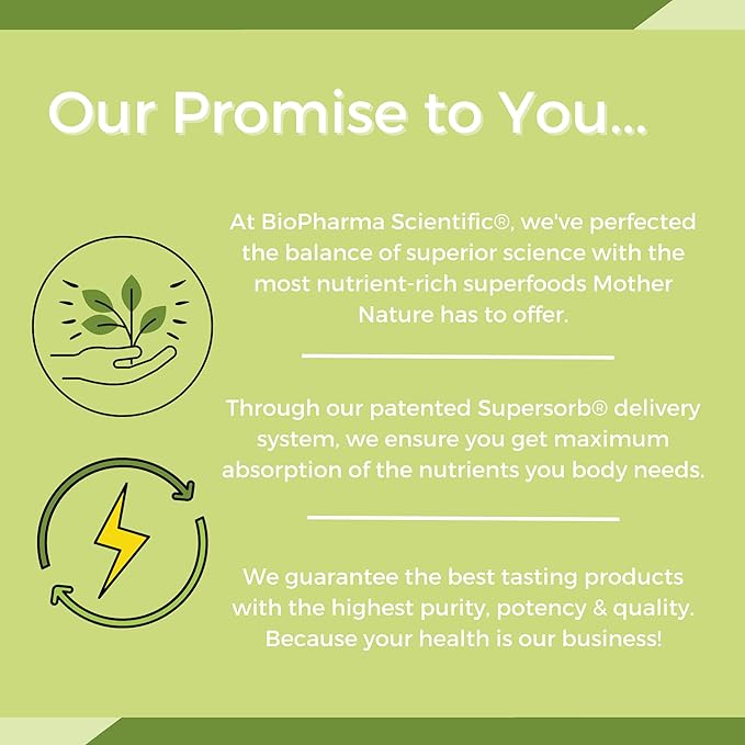 Biopharma Scientific Nanoreds: Reds Superfood Fruit & Vegetable Powder Smoothie Mix for Digestive Health & Immunity with Antioxidants, VitaminC, Elderberry, Pomegranate, Berry Flavor, 30 Servings