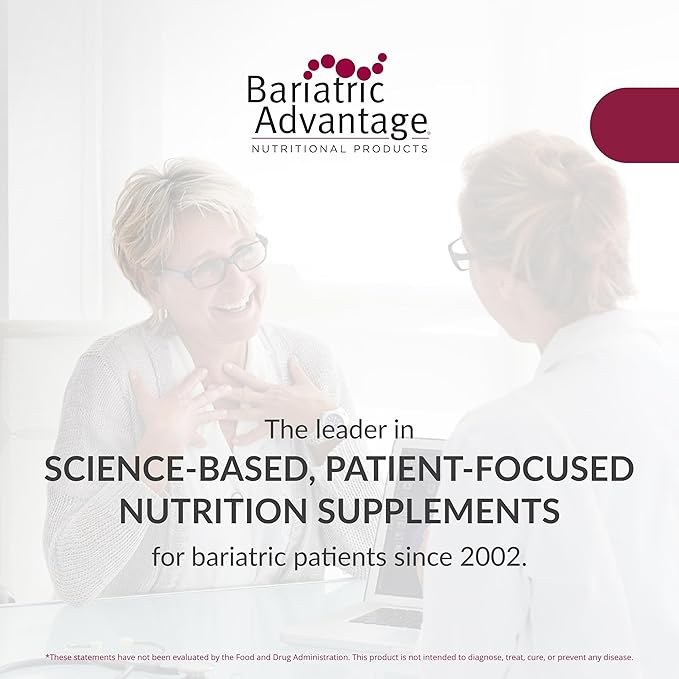 Bariatric Advantage Calcium Citrate Chewable 500 mg - for Bariatric Surgery Patients - High-Potency, Easy-Digest Tablets - Calcium Citrate - Bone Strength Supplements* - 90 Count - Chocolate