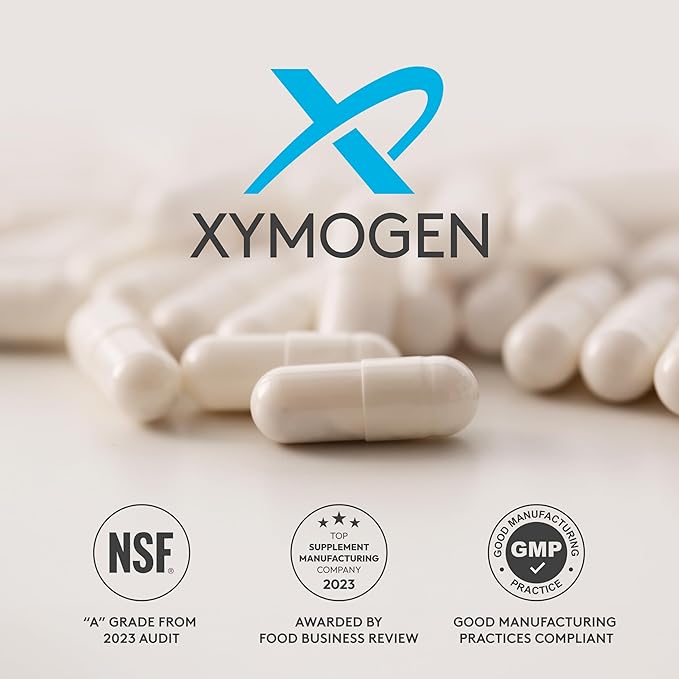 XYMOGEN Liver Protect - Supports Liver Health + Glutathione Production - Milk Thistle Extract, ALA Alpha-Lipoic Acid, N-Acetyl-L-Cysteine, Selenium L-Selenomethionine (60 Capsules)