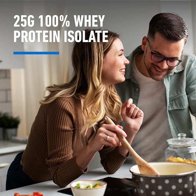 Isopure Protein Powder, Zero Carb Whey Isolate, Gluten Free, Lactose Free, 25g Protein, Keto Friendly, Creamy Vanilla, 110 Servings, 7.5 Pound (Packaging May Vary)
