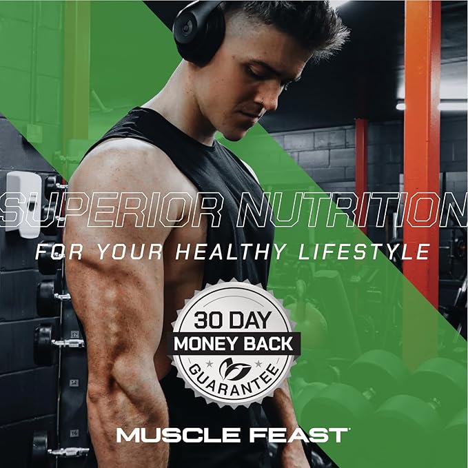 Muscle Feast Creapure Creatine Monohydrate Powder, Vegan Keto Gluten-Free, All Natural No Artificial Ingredients, Citrus Sunrise, 300g