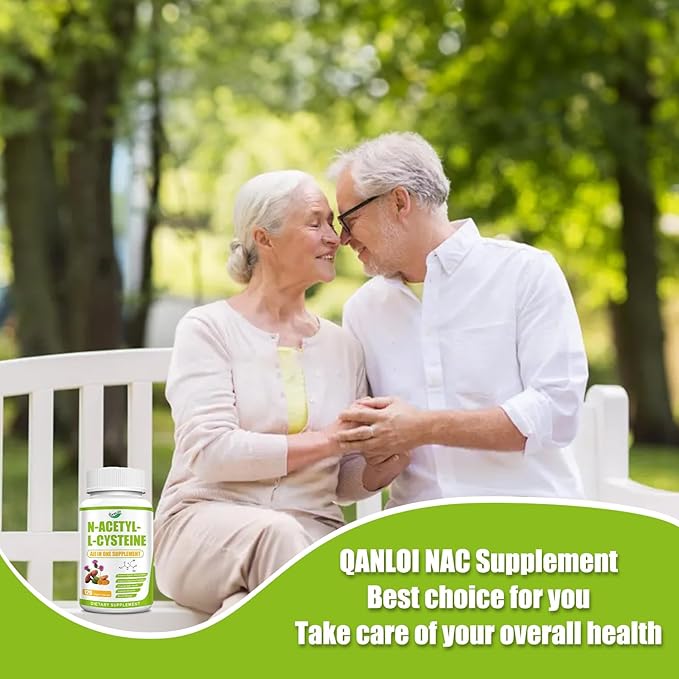 NAC Supplement, All-in-1 N-Acetyl Cysteine 600mg with Glutathione, Milk Thistle & Selenium, Augmented NAC for Men & Women, Muscle Growth, Enhance Energy, Immune & Detox Support, 120 Capsules