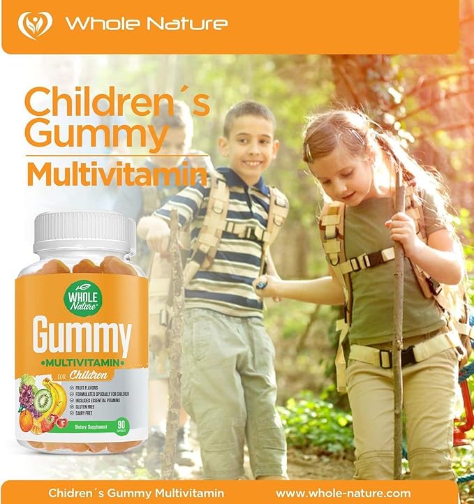Kids Vitamins - Complete Daily Essentials Childrens multivitamin and Minerals for Overall Wellness, 90 Gummies Supplements Fruit Flavor, No Artificial Sugar, Dairy and Gluten Free (2)