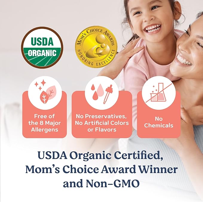 LOVEBUG Award Winning Probiotics | Constipation & Stomach Discomfort | Softer Bowel Movements | Easy-to-Take Powder | Ages 12 Months to 4 Years | 30 Packets