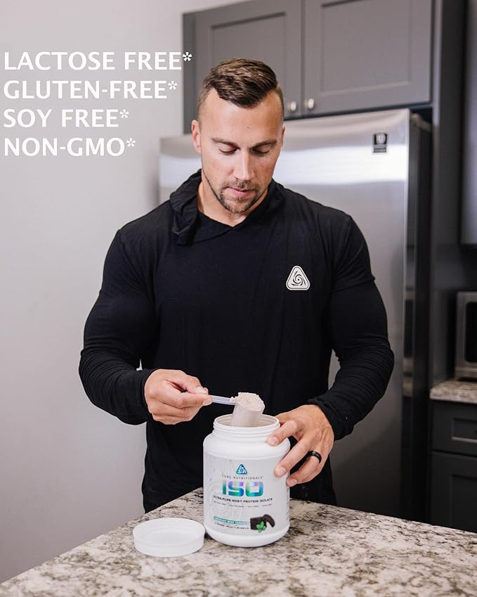 Core Nutritionals ISO, 100% Micro Filtered, Zero Artificial Fillers, 25g Whey Protein Isolate, 32 Servings (Red Velvet)