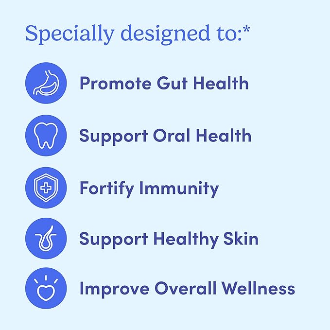 FIRST DAY Teens’ Gut Sustainer Tribiotic Gummies – 3-in-1 Prebiotic, Probiotic & Postbiotic Supplement – Supports Digestive, Skin, Oral & Immune Health, Nutrient Absorption & Growth – 60-Day Supply