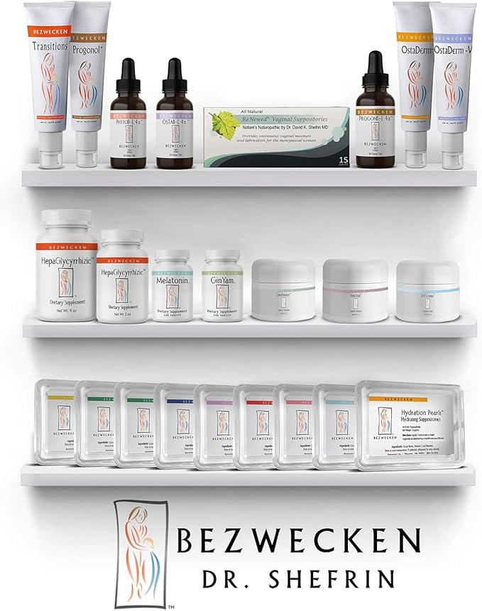 Bezwecken - ProgonB-L 4X - 10mL Topical Oil Blend - Professionally Formulated PMS & Pre-Menopause Symptom Support - Safe, Natural, Paraben Free - 30 Day Supply