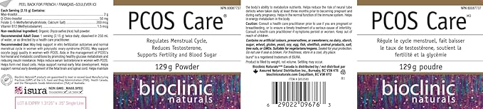 Bioclinic Naturals - Myo-Inositol 129 g Powder