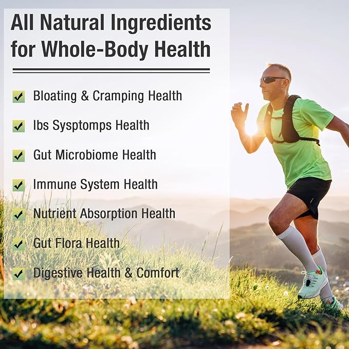 Ascuoli Probiotics for Women & Men - 300 Billion CFU, 22 Strains Probiotics + 15 Organic Herbs Blend, Daily Probiotics for Digestive Health, Immune, Gut, Bloating - 60 Capsule