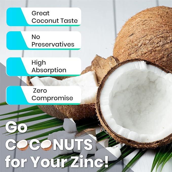 Organic Zinc Supplements for Kids, Adults - Zinc Sulfate - Liquid Zinc Supplement - Pure Ionic Zinc Drops in Coconut Oil for Immune Support, Skin - NO Preservatives & Great Taste - 100 Vegan Servings