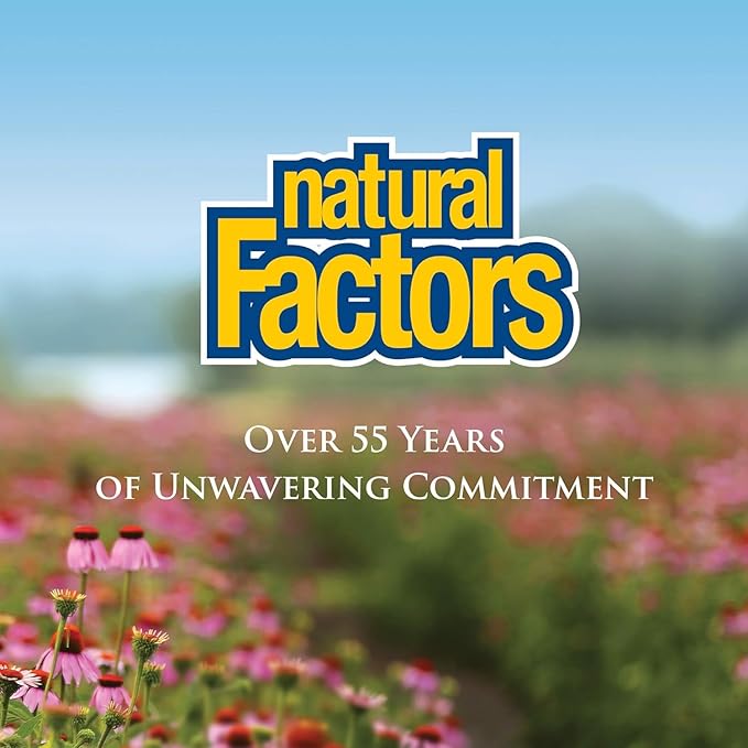 Natural Factors Anti-V Formula, Echinacea Supplement for Immune and Wellness Support, Organic, Non-GMO, 120 Softgels