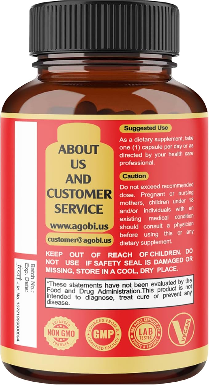 2 Packs 60 Counts 4 Months - Saw Palmetto Capsules 5300 mg - 11in1 with Ashwagandha, Turmeric, Tribulus, Maca, Green Tea, Holy Basil & More - Extract for Prostate, Skin & Immune Support