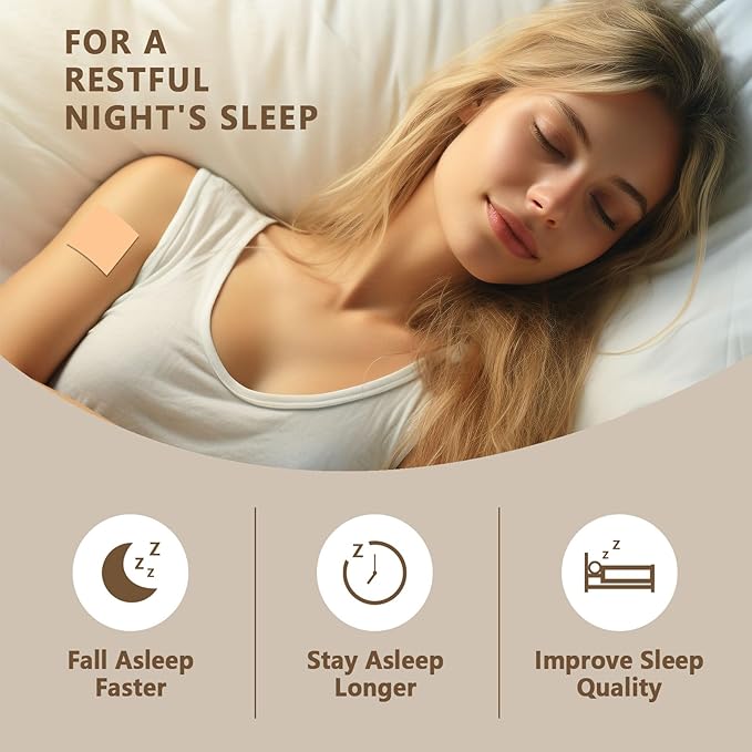 Sleep Patches for Adults Extra Strength - Fast Acting, Skin-Friendly for Men and Women, Cruelty Free Sleep Aid Alternative | 90 Patches