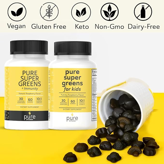 Super Greens Multivitamin Gummies - (Pack of 2)