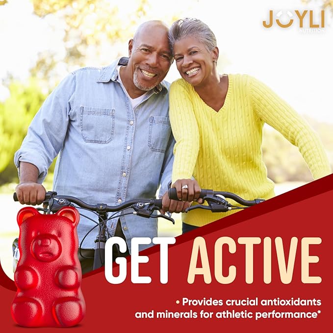 JOYLI Quercetin Gummies - Quercetin with Bromelain Zinc Vitamin C & Vitamin D3 - Quercetin Supplement 500MG for Immune System & Allergy - Quercetin for Kids and Adults - 60 Quercetin Chewable
