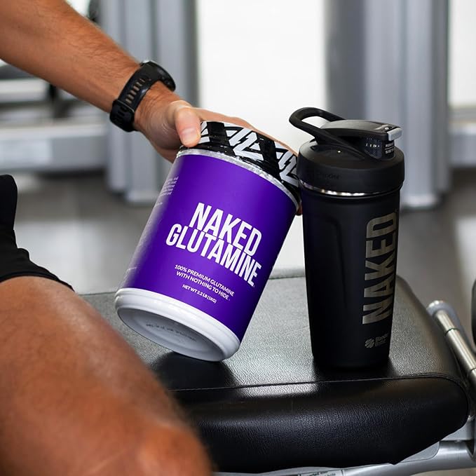Pure L-Glutamine Made in The USA - 200 Servings - 1,000g, 2.2lb Bulk, Vegan, Non-GMO, Gluten and Soy Free. Minimize Muscle Breakdown & Improve Protein Synthesis. No Additives