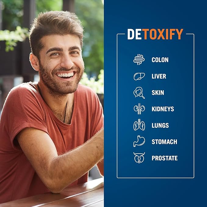Centuryⁿ Syst𝐞ms The Cleaner Detox, 7-Day Complete Internal Cleansing Formula for Men, Support Digestive Health, 52 Vegetarian Capsules