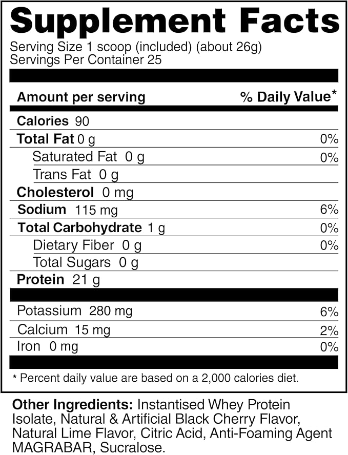 Protein Refresher (25 Servings) - Revolutionary Juice-Type Whey Protein Powder for Fitness, Bodybuilding, Gym, or for Bigger Protein Intake (25 Scoops, Lemon Iced Tea)